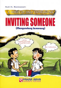 Inviting someone = mengundang seseorang
