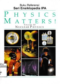 Physics matters! volume 10 : nuclear physic