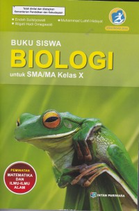 Buku siswa biologi untuk SMA/MA kelas x