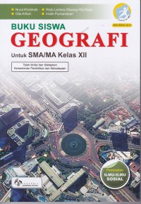 Buku siswa geografi untuk SMA/MA kelas XII
