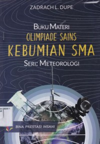Buku Materi Olimpiade Sains Kebumian SMA Seri: Meteorologi