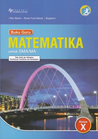 Buku guru Matematika untuk SMA/MA Kelas X