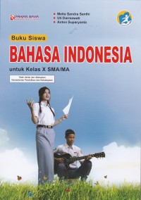 Buku Guru bahasa indonesia untuk kelas X SMA/MA