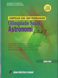 Kumpulan soal dan pembahasan olimpiade astronomi jilid 1